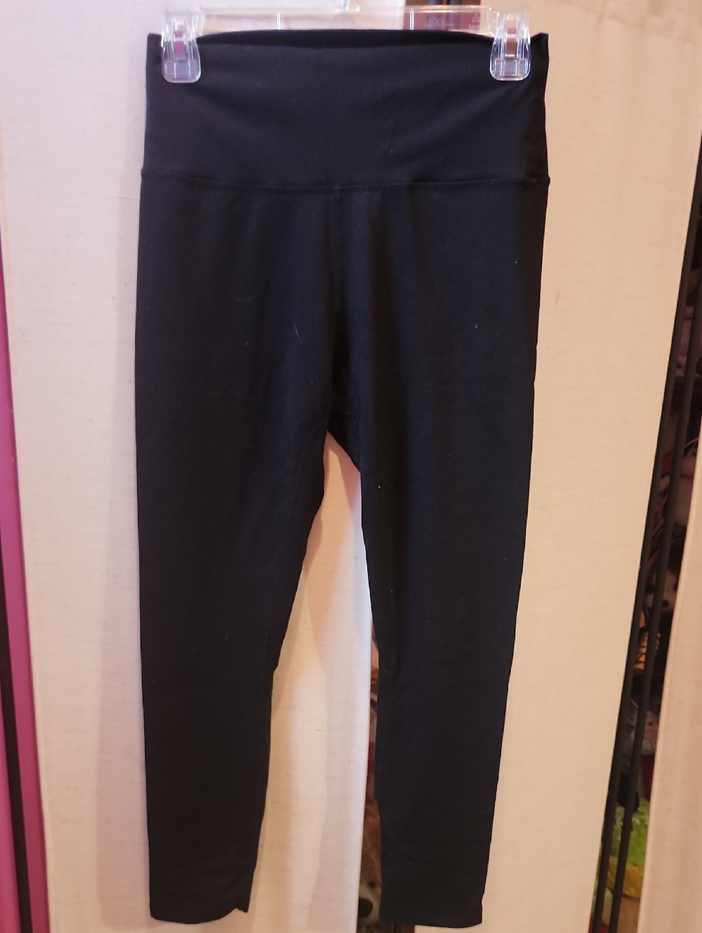 ZYIA Black High-Waist Leggings